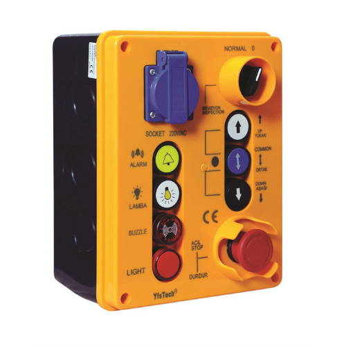 kontrol kutusu içerik Asansör Kontrol Kutusu (Slim Model) - Görsel 1